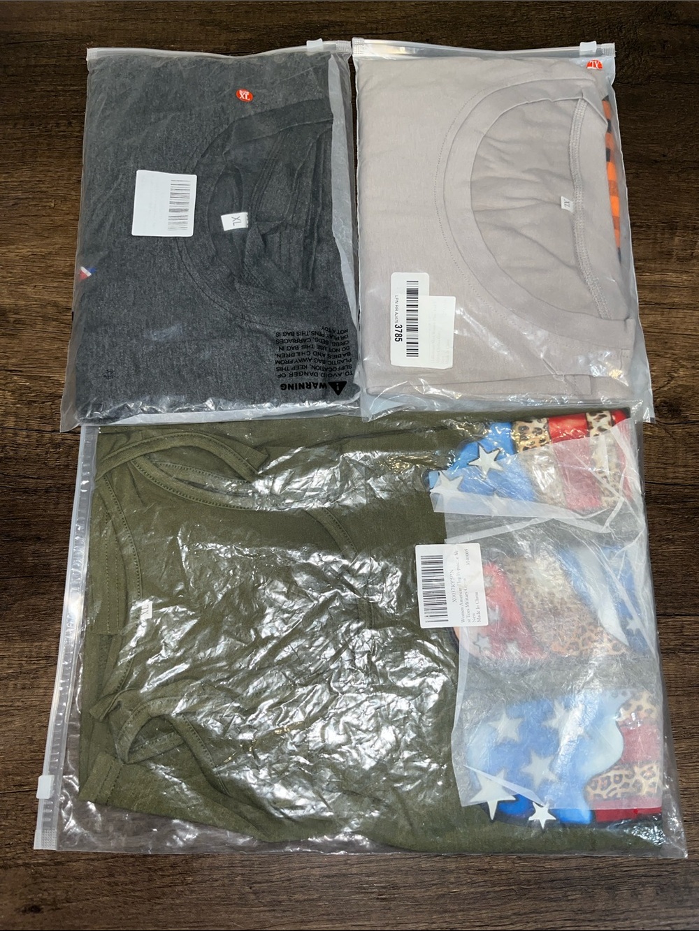 Amazon Women’s Short Sleeve Tees pack — Black, Taupe , Olive